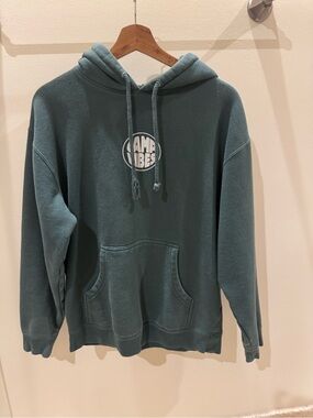 Poler Teal Green 'Camp Vibes' Pullover Hoodie